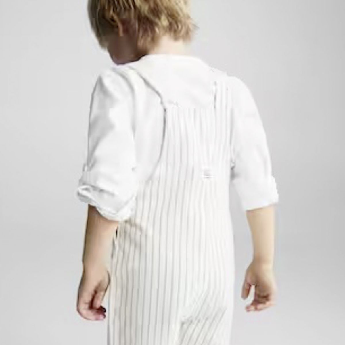 MANGO KIDS - Jardinera Algodón Rayas Bebé Niña Mango Kids