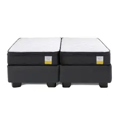 DRIMKIP - Cama Americana Duplex Duo Pocket King X 2.00Mt