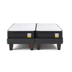 DRIMKIP - Cama Europea Duplex Eurotop King X 2.00Mt