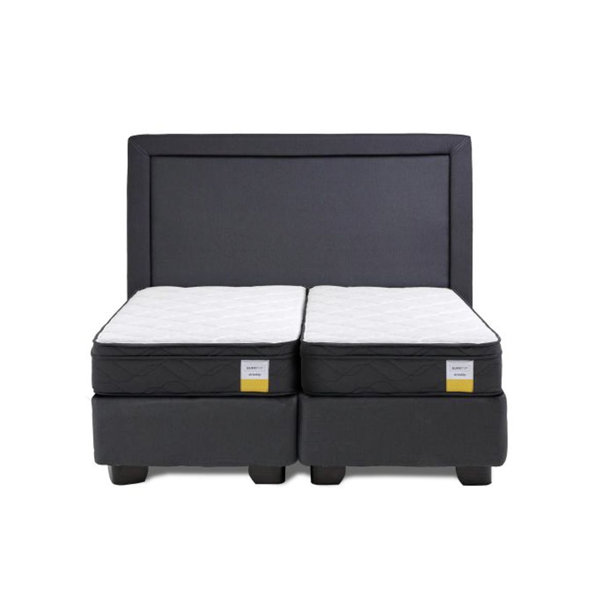 MICA - Cama Europea Duplex Eurotop King + Respaldo Mica