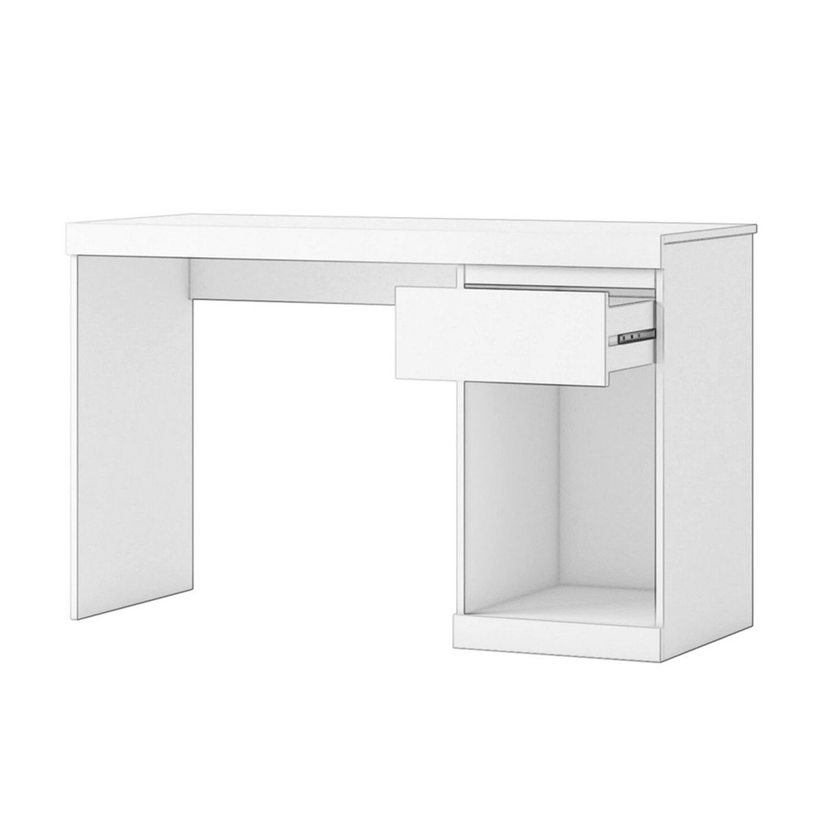 SPAZZIO - Escritorio Boro 120X75 Cm Spazzio