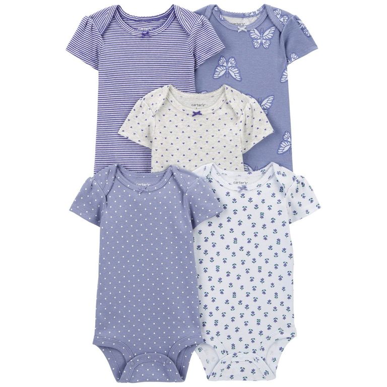 Pack de Bodys Algodón 5 unidades Bebé Niña