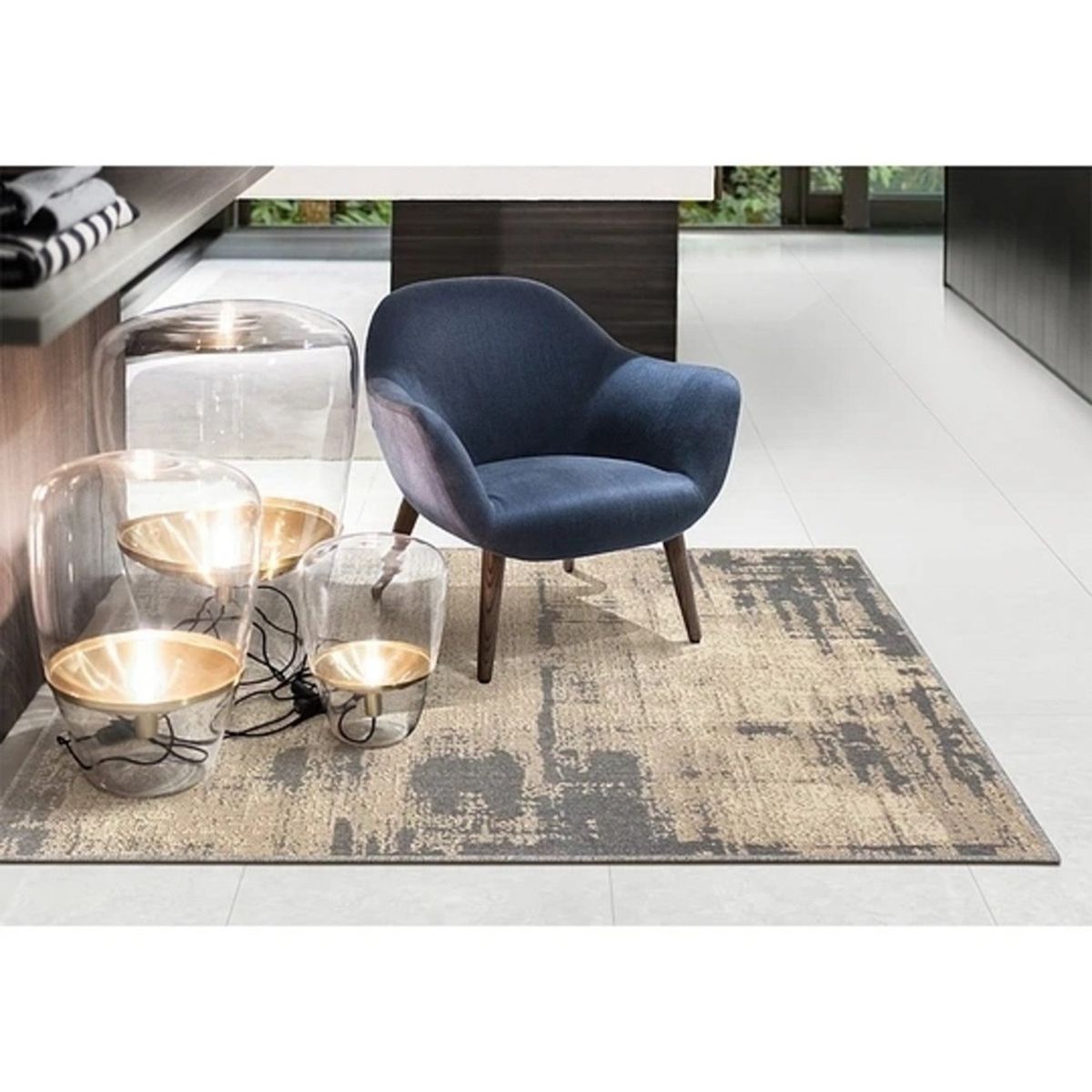 DECOCASA - Alfombra Minimalista 200X250 Cm Decocasa