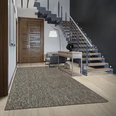 DECOCASA - Alfombra Chumbo 150X200 Cm