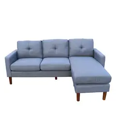 SPAZZIO - Sofá Chaise Longues Izquierdo Tela Apolo