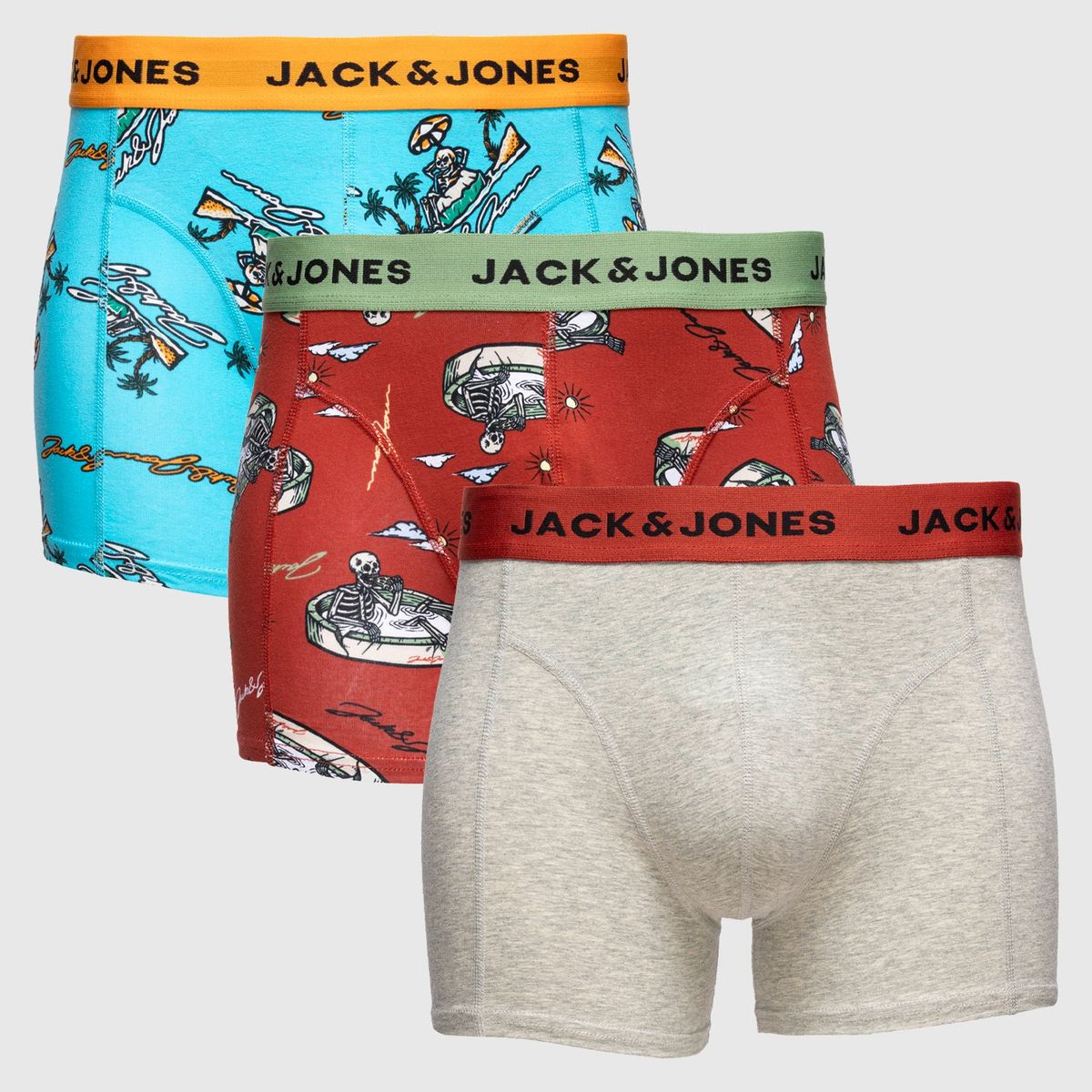 JACK&JONES - Pack Boxer Hombre Jack&Jones