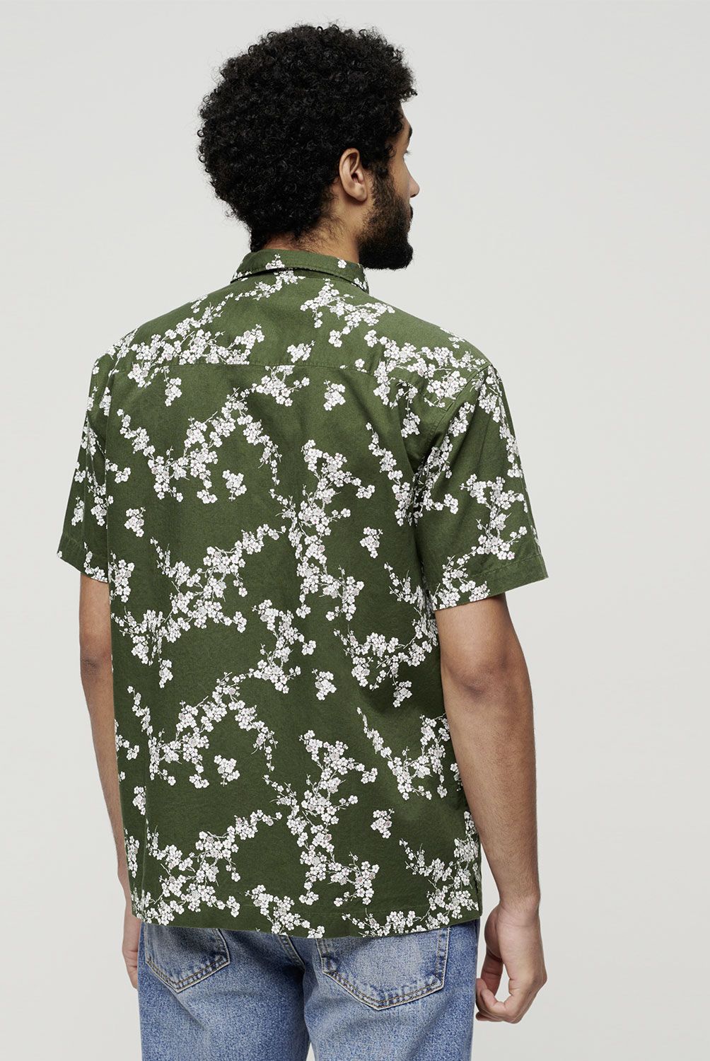 SUPERDRY - Camisa Superdry Hombre Estampada Manga Corta