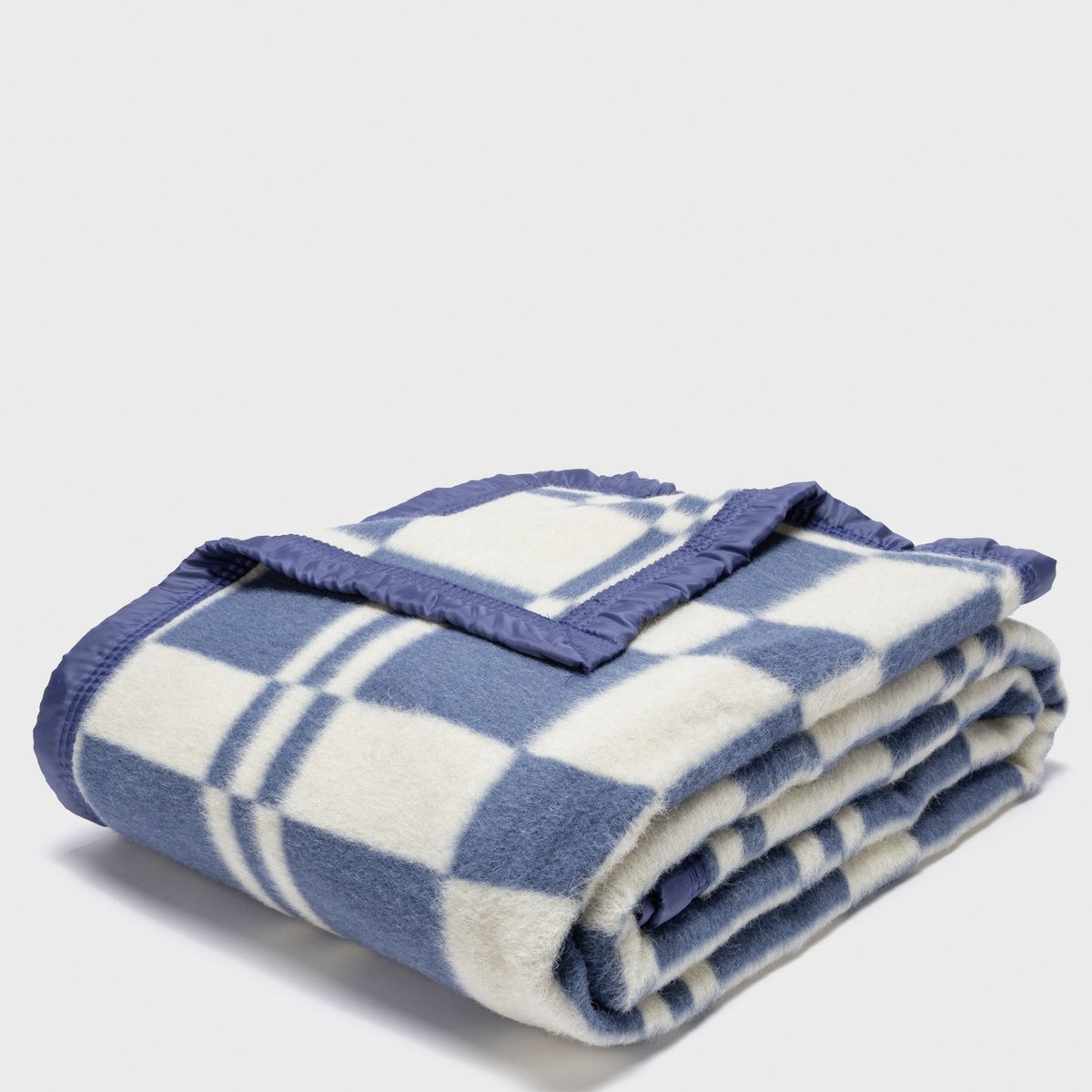 ZAHR - Frazada Lana Premium Escocés Zahr