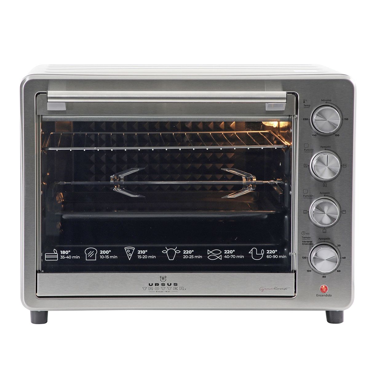 URSUS TROTTER - Horno Eléctrico 60Lt PRO-I Ursus Trotter