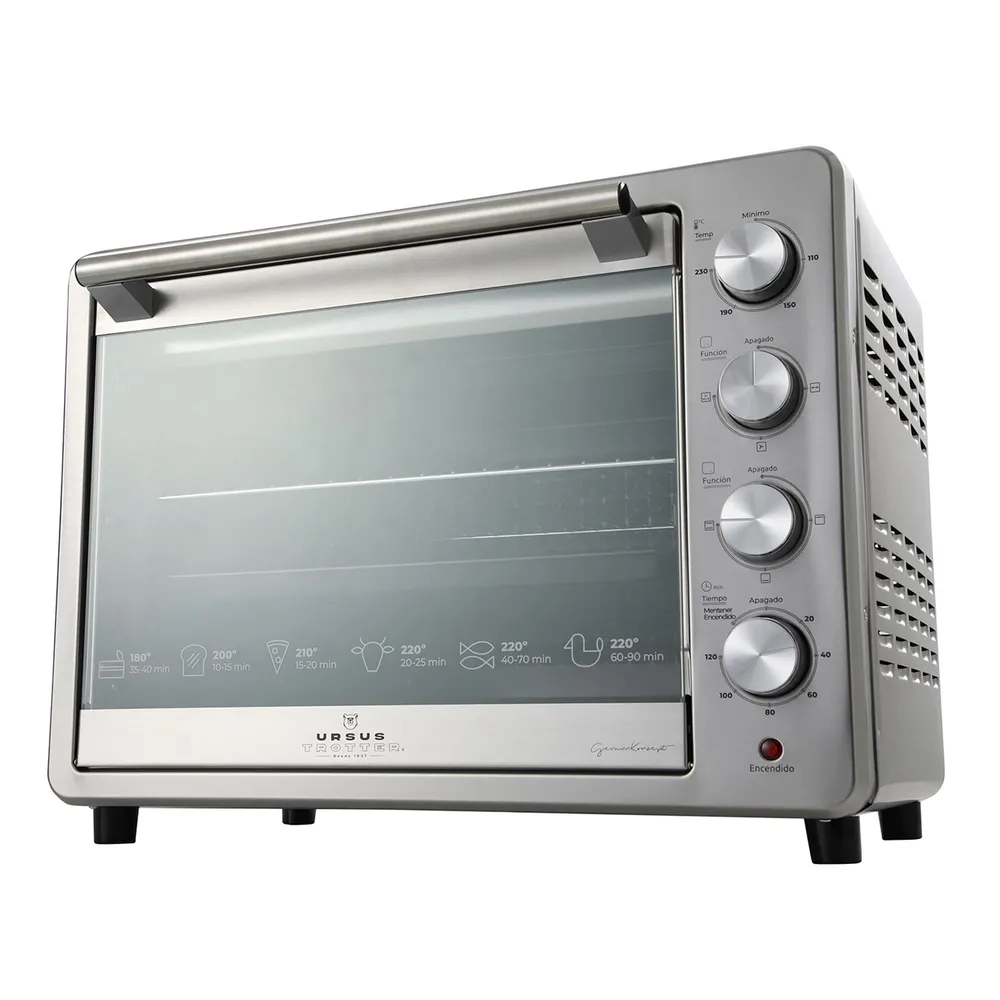 Ursus Trotter UT-BACKOFEN PRO-I 60L Acero Inoxidable, foto 2