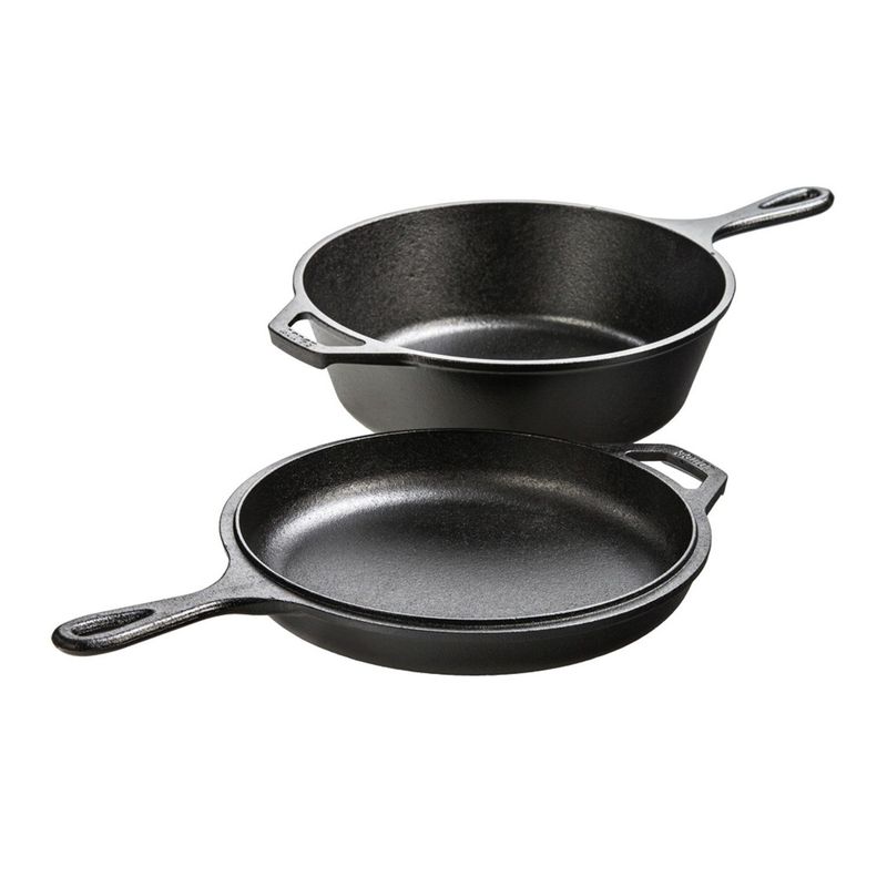 LODGE - Juego De Sártenes Classic Lodge Cast Iron