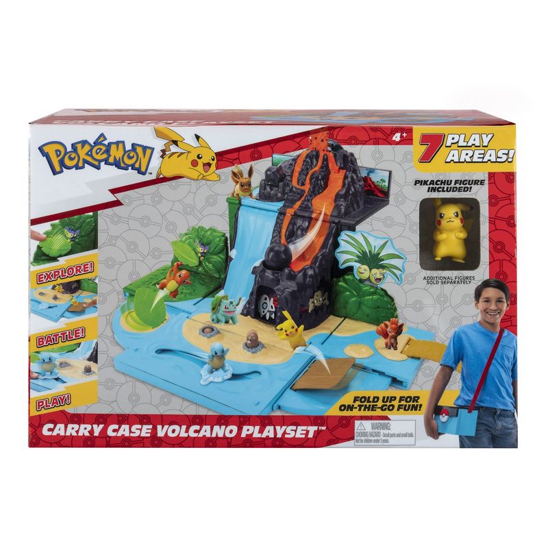 POKEMON - Maleta Playset Volcan Pokemon
