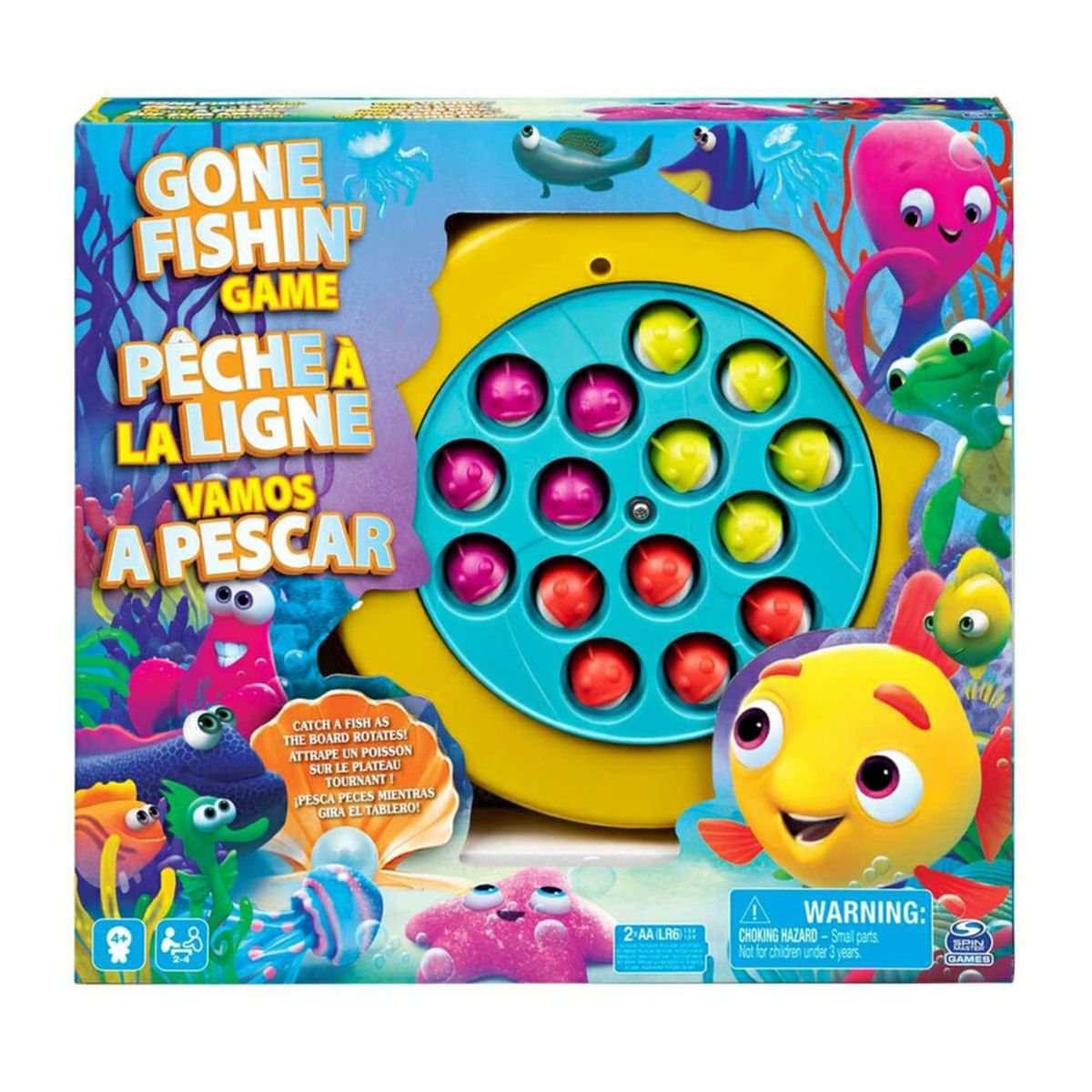 SPIN GAMES - Juego Vamos A Pescar Spin Games
