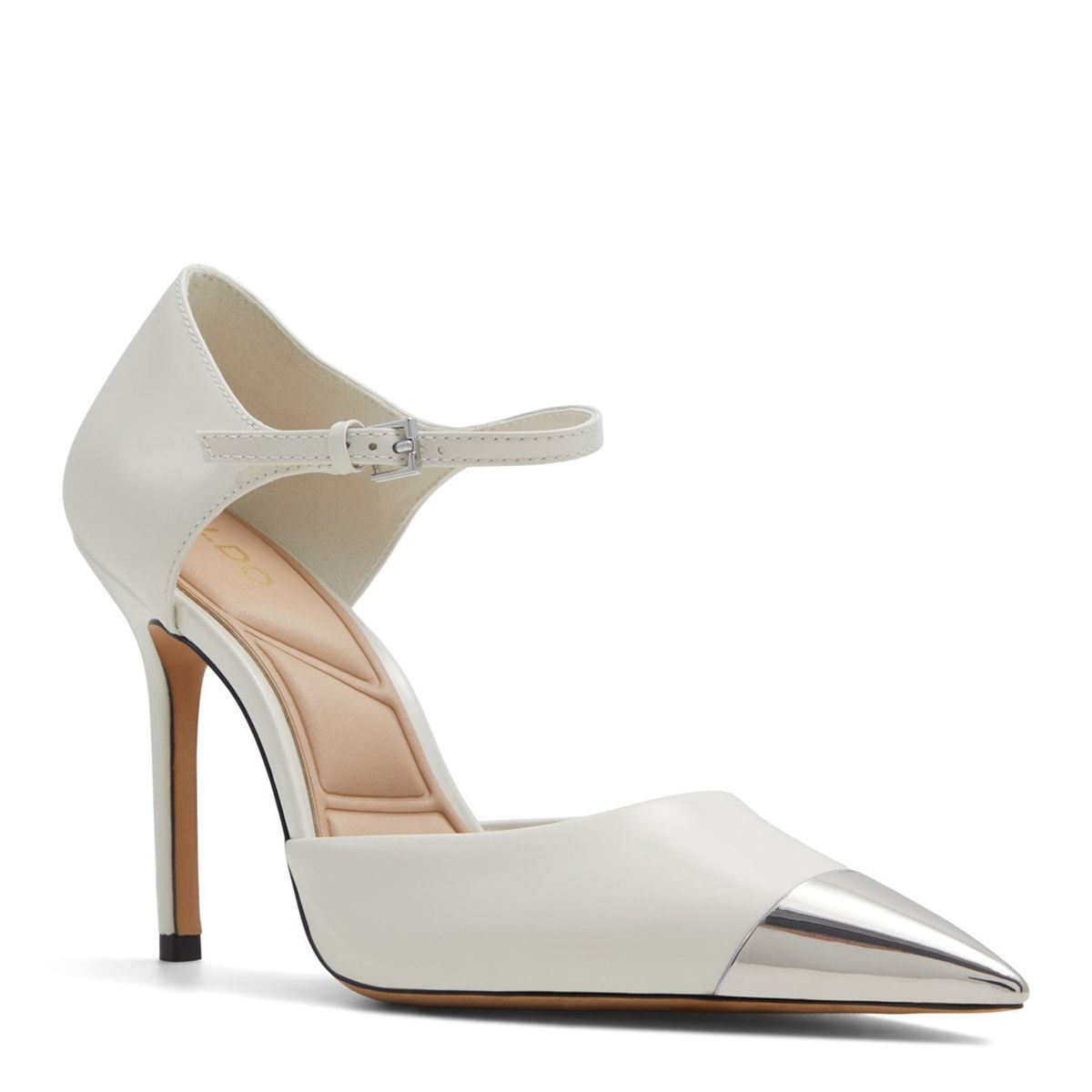 ALDO - Mysha Zapato Formal Mujer Cuero Blanco Aldo