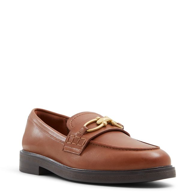 ALDO - Bissom Mocasín Mujer Cuero Café Aldo