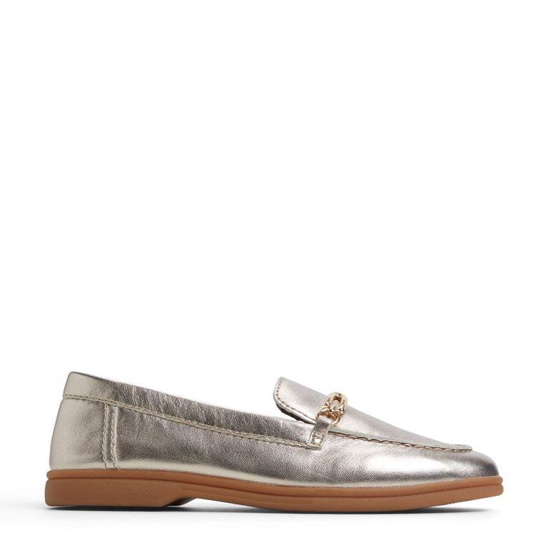 Caninus-In Mocasín Mujer Cuero Gris