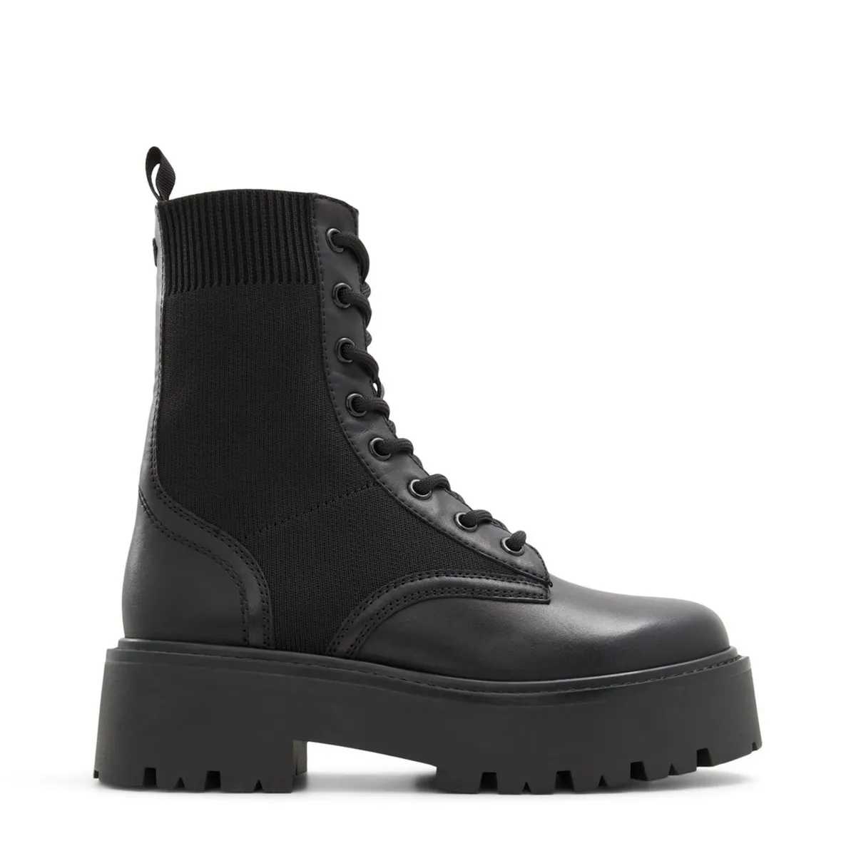 ALDO - Talaleryknit Botín Mujer Cuero Negro Aldo