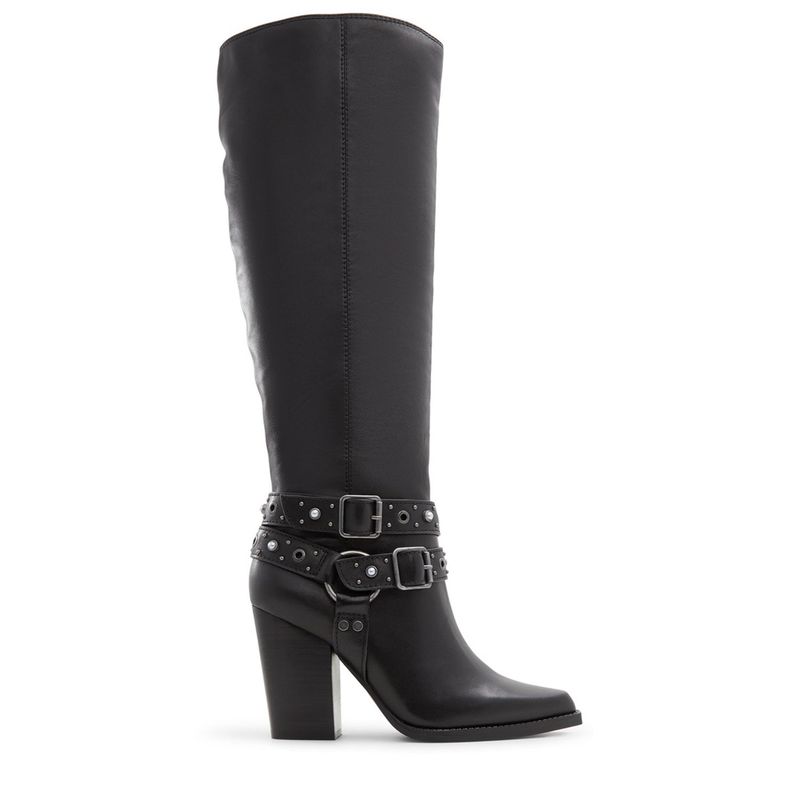 ALDO - Thelidan Bota Mujer Cuero Negro Aldo