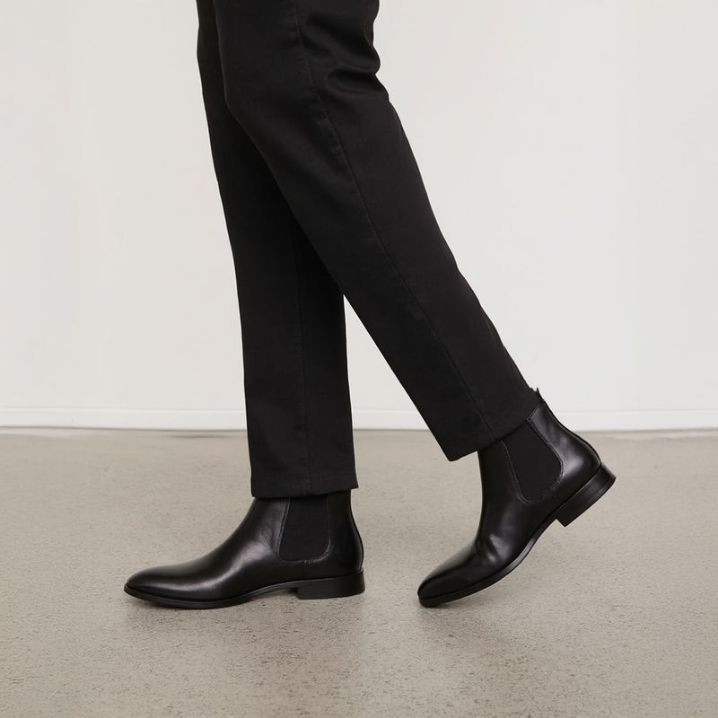 ALDO - Frielia Botín Hombre Cuero Negro Aldo