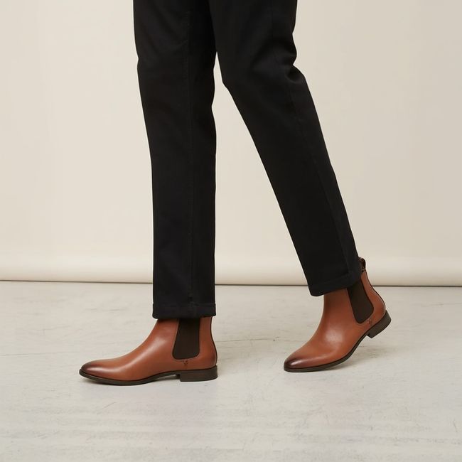 ALDO - Frielia Botín Hombre Cuero Café Aldo