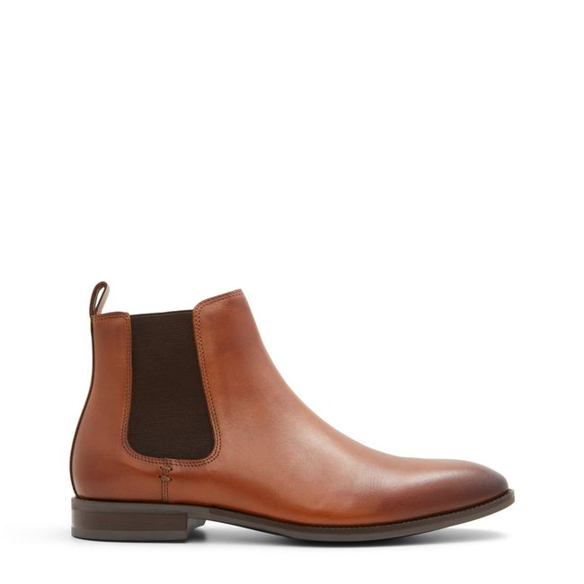 ALDO - Frielia Botín Hombre Cuero Café Aldo