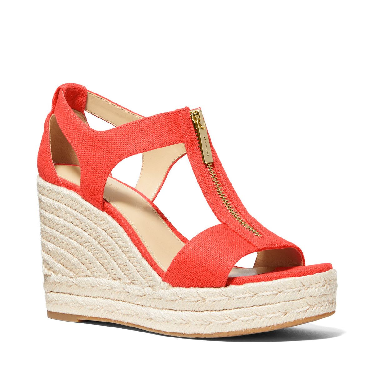 MICHAEL KORS - Sandalia Mujer Naranjo Michael Kors