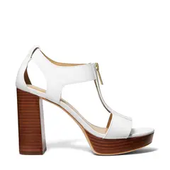 MICHAEL KORS - Sandalia Mujer Cuero Blanco