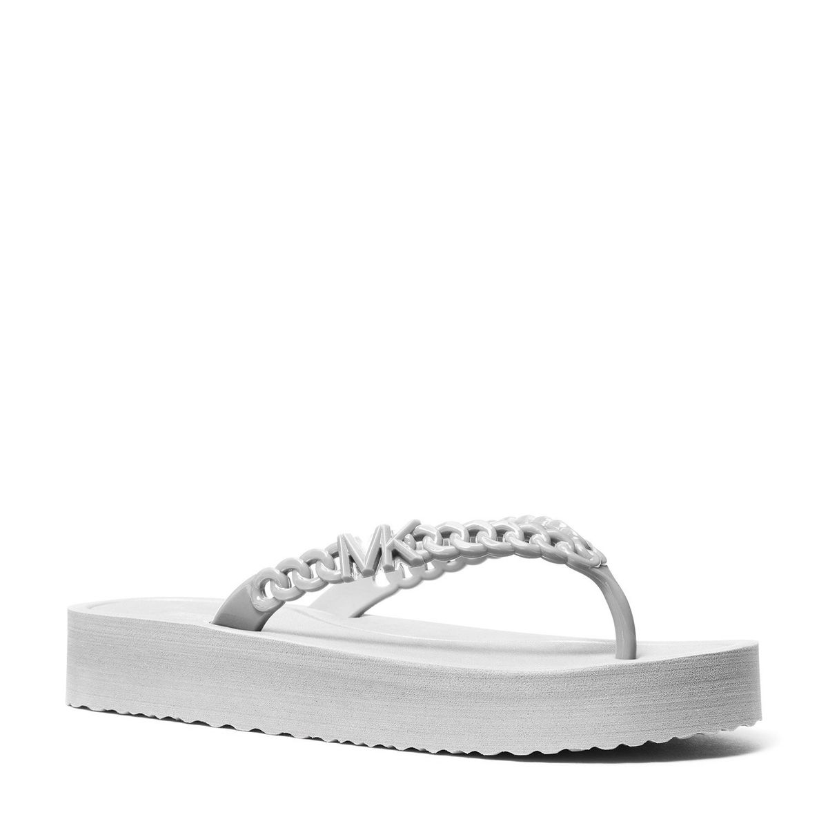 MICHAEL KORS - Sandalia de Plataforma Hawaianas Mujer Plateado Michael Kors