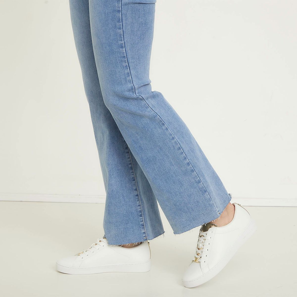 MICHAEL KORS - Zapatilla Urbana Mujer Cuero Blanco Michael Kors