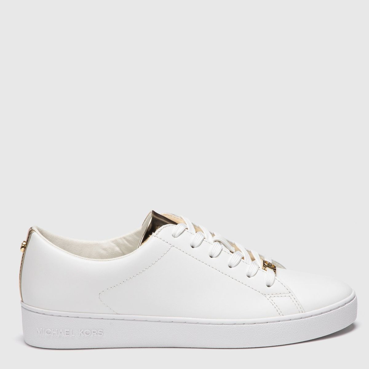 MICHAEL KORS - Zapatilla Urbana Mujer Cuero Blanco Michael Kors