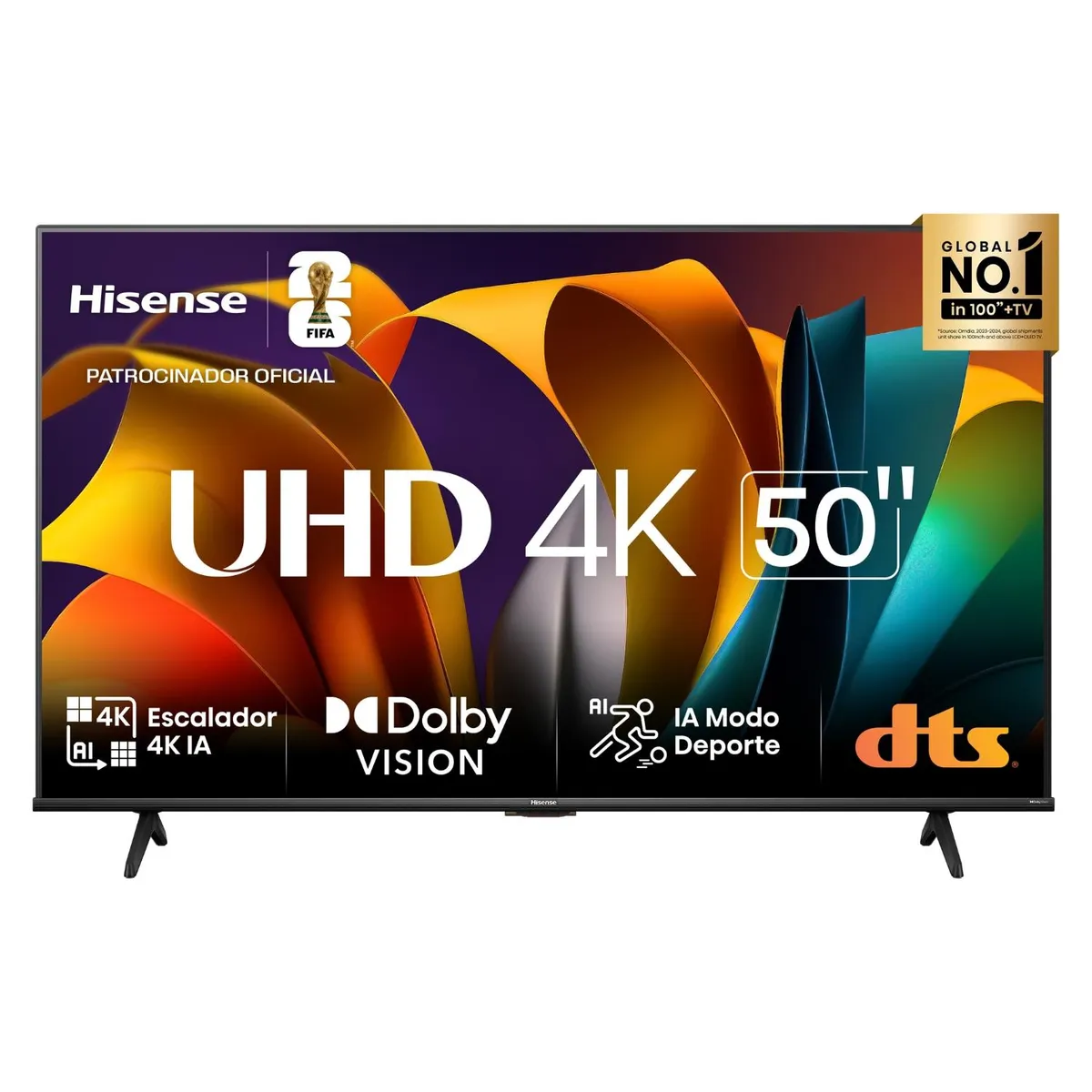 HISENSE - LED Smart TV 50" 50A6N 4K Ultra HD Hisense
