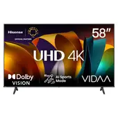 HISENSE - LED Smart TV 58" 58A6N 4K Ultra HD
