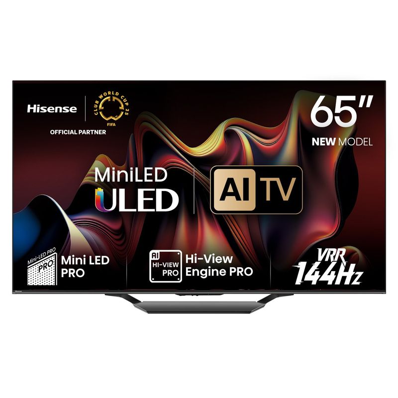 HISENSE - Mini LED Smart TV 65" U7N 4K Ultra HD Google TV 144 Hz Hisense