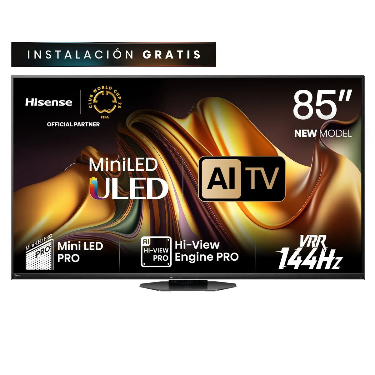 HISENSE - Mini LED Smart TV 85" 85U8N 4K Ultra HD IMAX Google TV Hisense