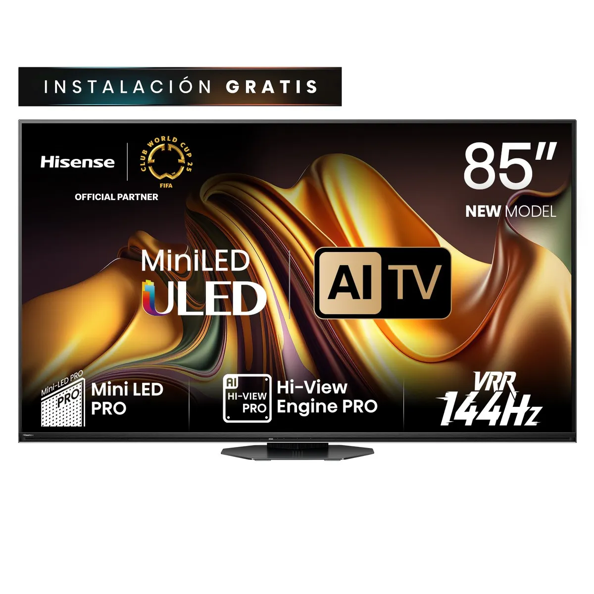 HISENSE - Mini LED Smart TV 85" 85U8N 4K Ultra HD IMAX Google TV Hisense