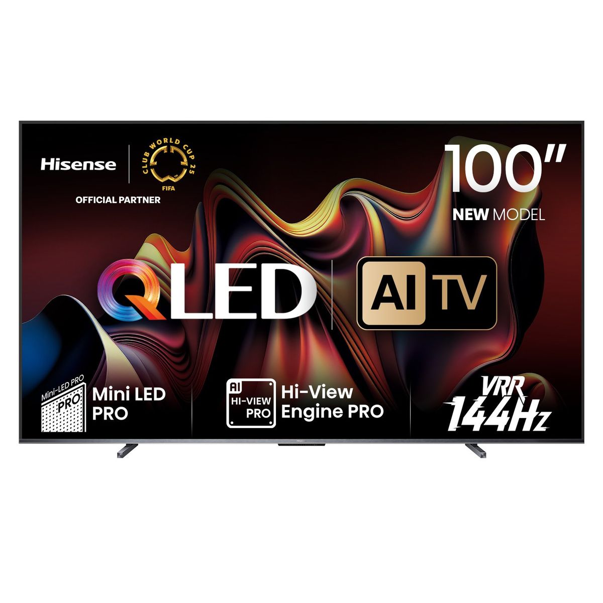 HISENSE - QLED Smart TV 100" U76N 4K Ultra HD Android Hisense
