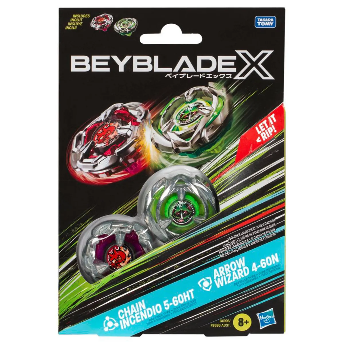 BEYBLADE - X Chain Incendio Arrow Wizard Beyblade