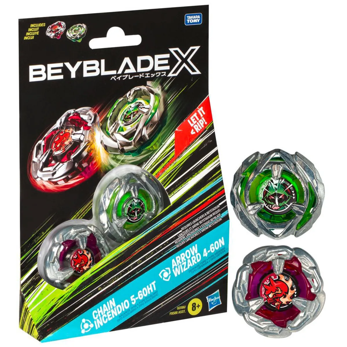 BEYBLADE - X Chain Incendio Arrow Wizard Beyblade