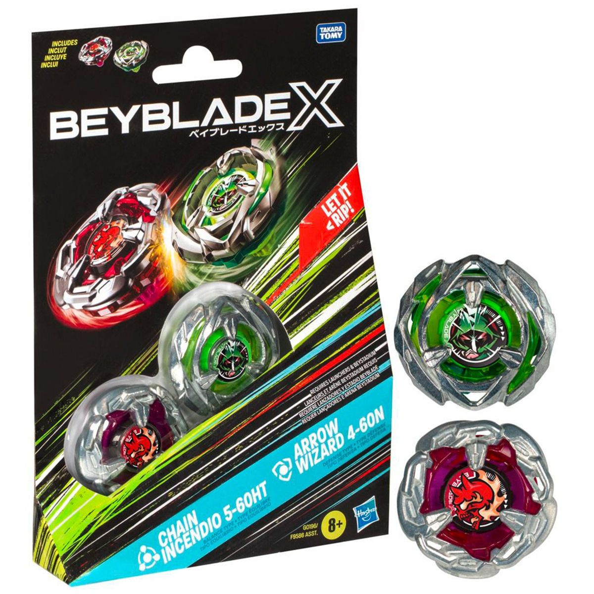 BEYBLADE - X Chain Incendio Arrow Wizard Beyblade