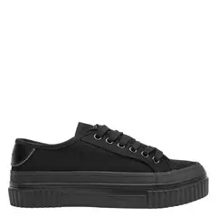 PLUMA - Zapatilla Urbana Unisex Negro (34 a 40)