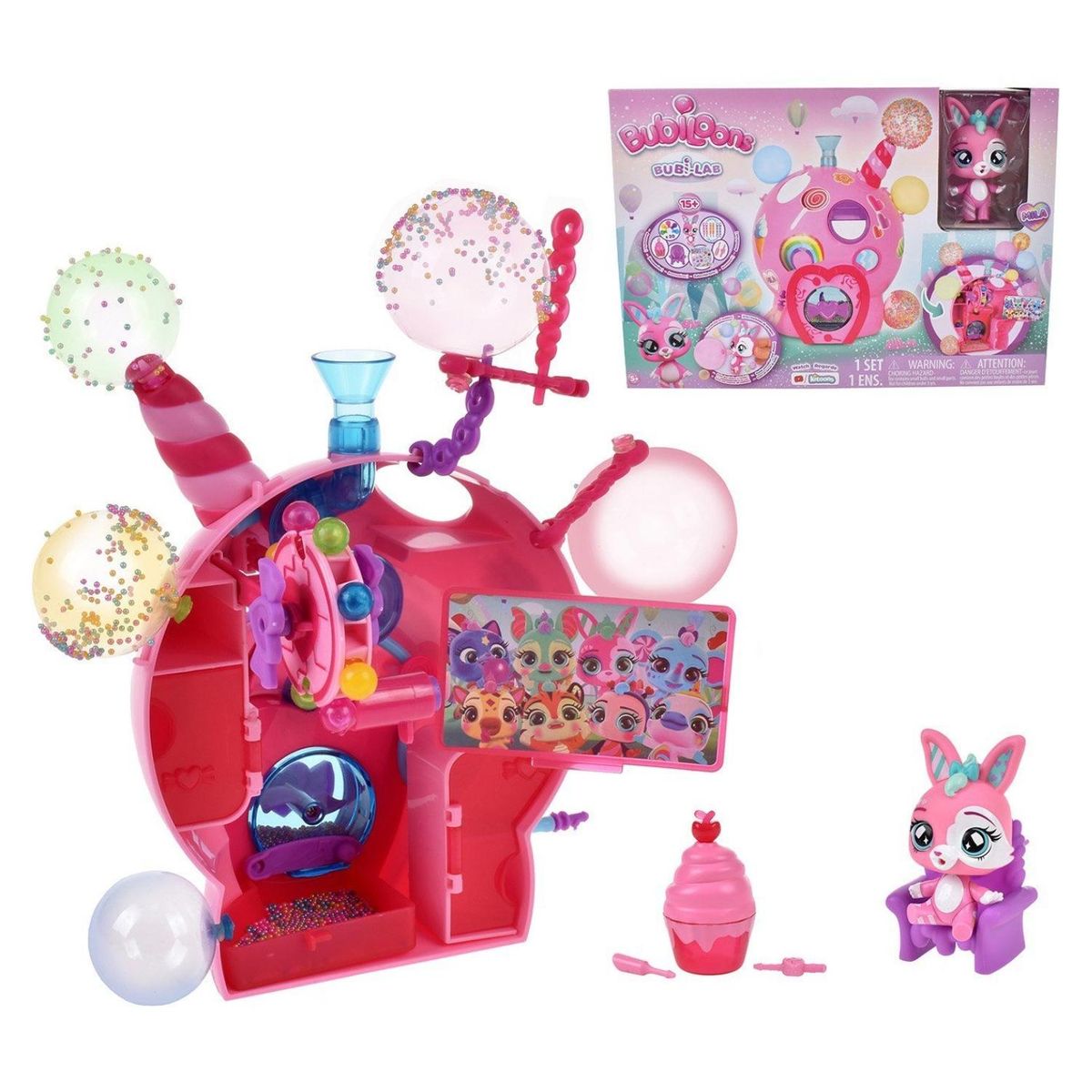 BUBILOONS - Playset Laboratorio De Burbujas Bubiloons