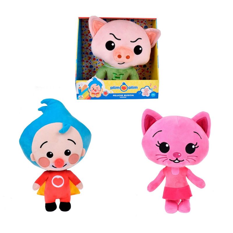  - Peluche con Sonido 30 cm Plim Plim