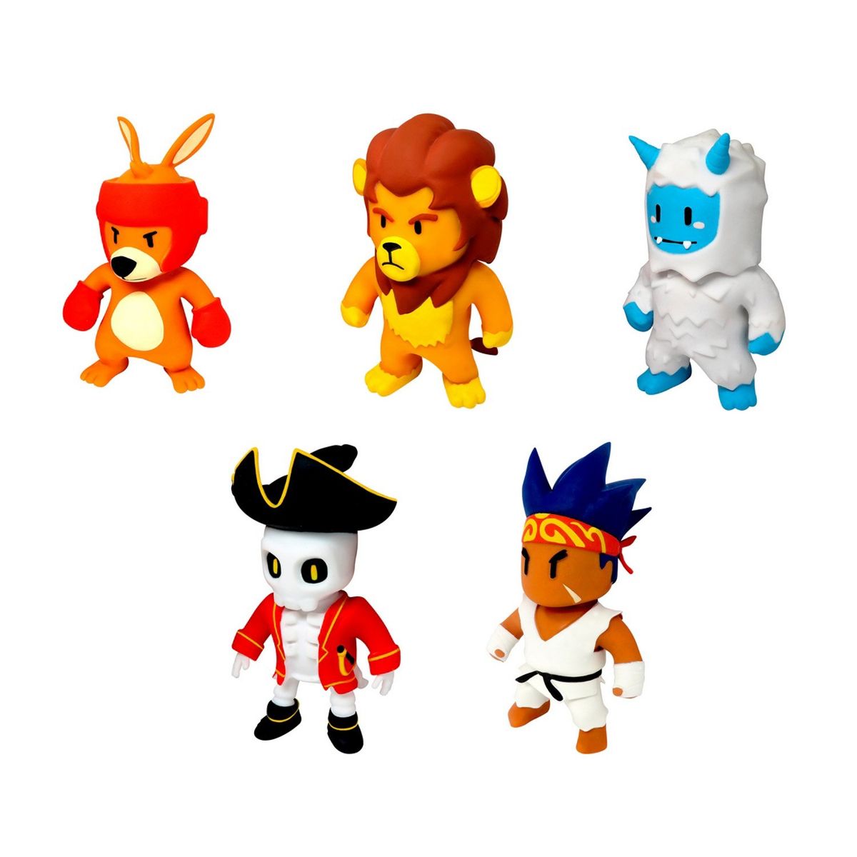 STUMBLE GUYS - Figura Strech de Goma de 15 cm Stumble Guys