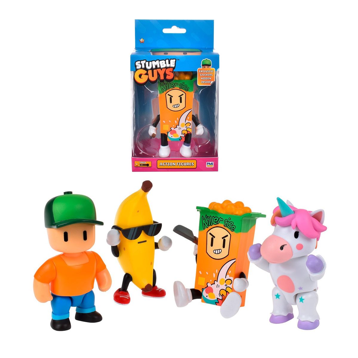 STUMBLE GUYS - Figura 12 Cms Con Accesorios Stumble Guys