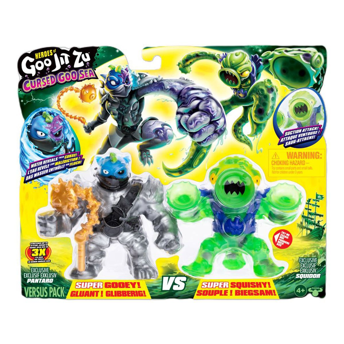 GOO JIT ZU - Cursed Sea Heroes X 2 Surt Goo Jit Zu