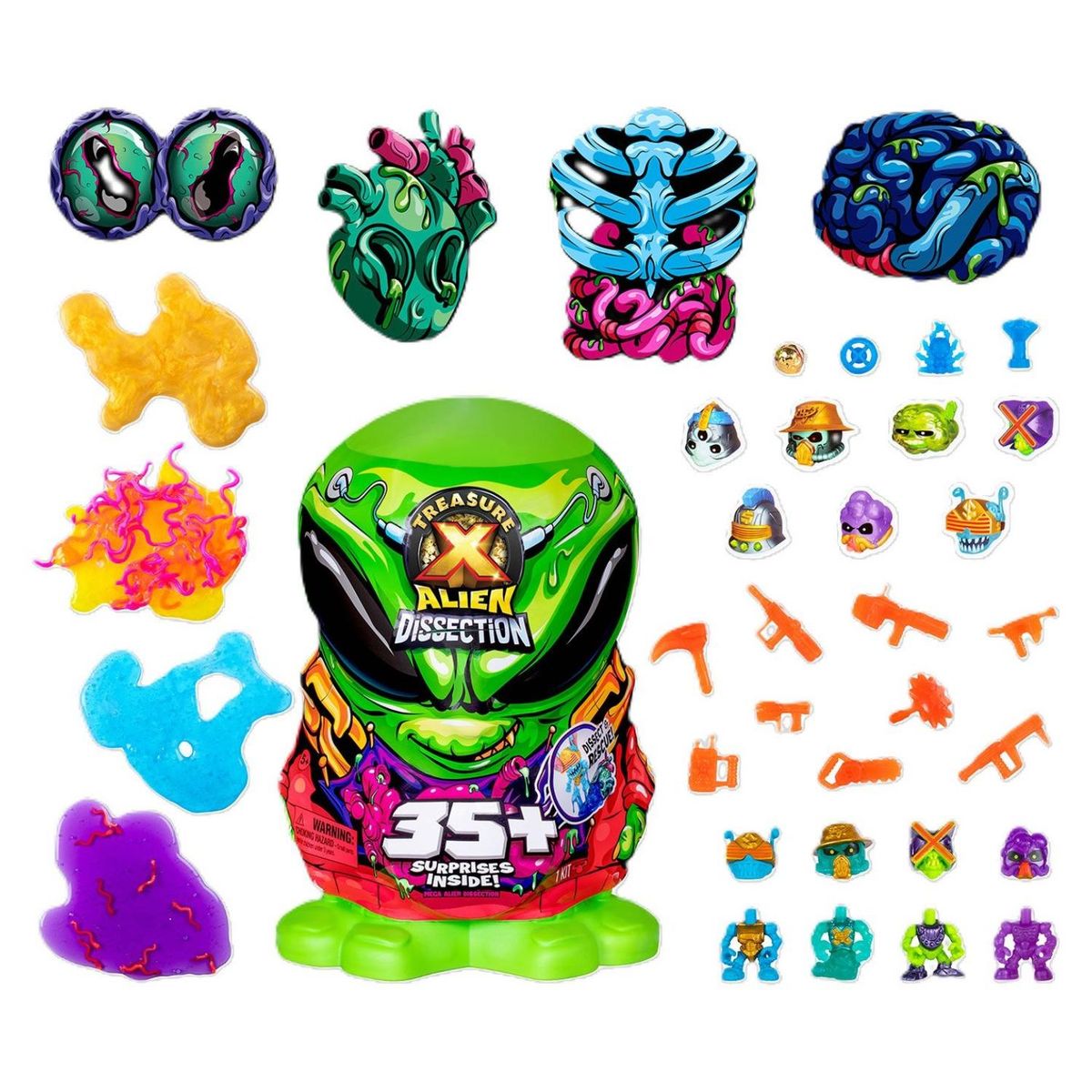 TREASURE X - Treasure X Mega Diseccion de Aliens Boing Toys