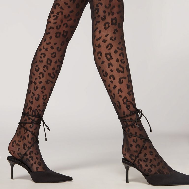 CALZEDONIA Panty 30 Deniers Estampado Animal Calzedonia