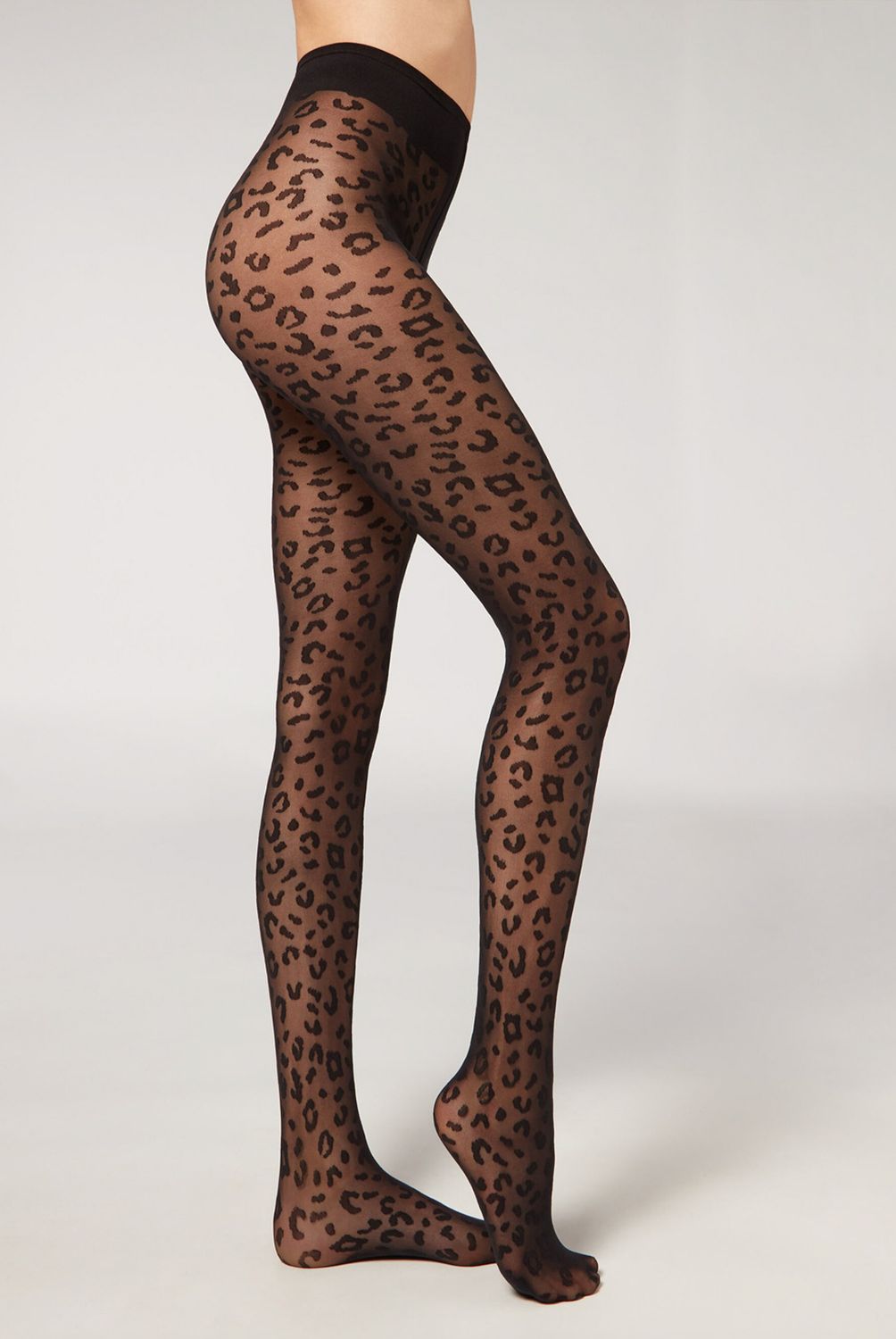 CALZEDONIA - Panty  30 Deniers Estampado Animal Calzedonia
