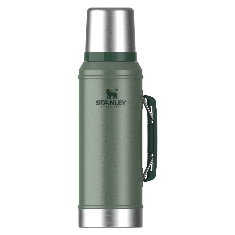 STANLEY - Termo Líquido Verde Acero Inoxible 950 Ml Classic Stanley