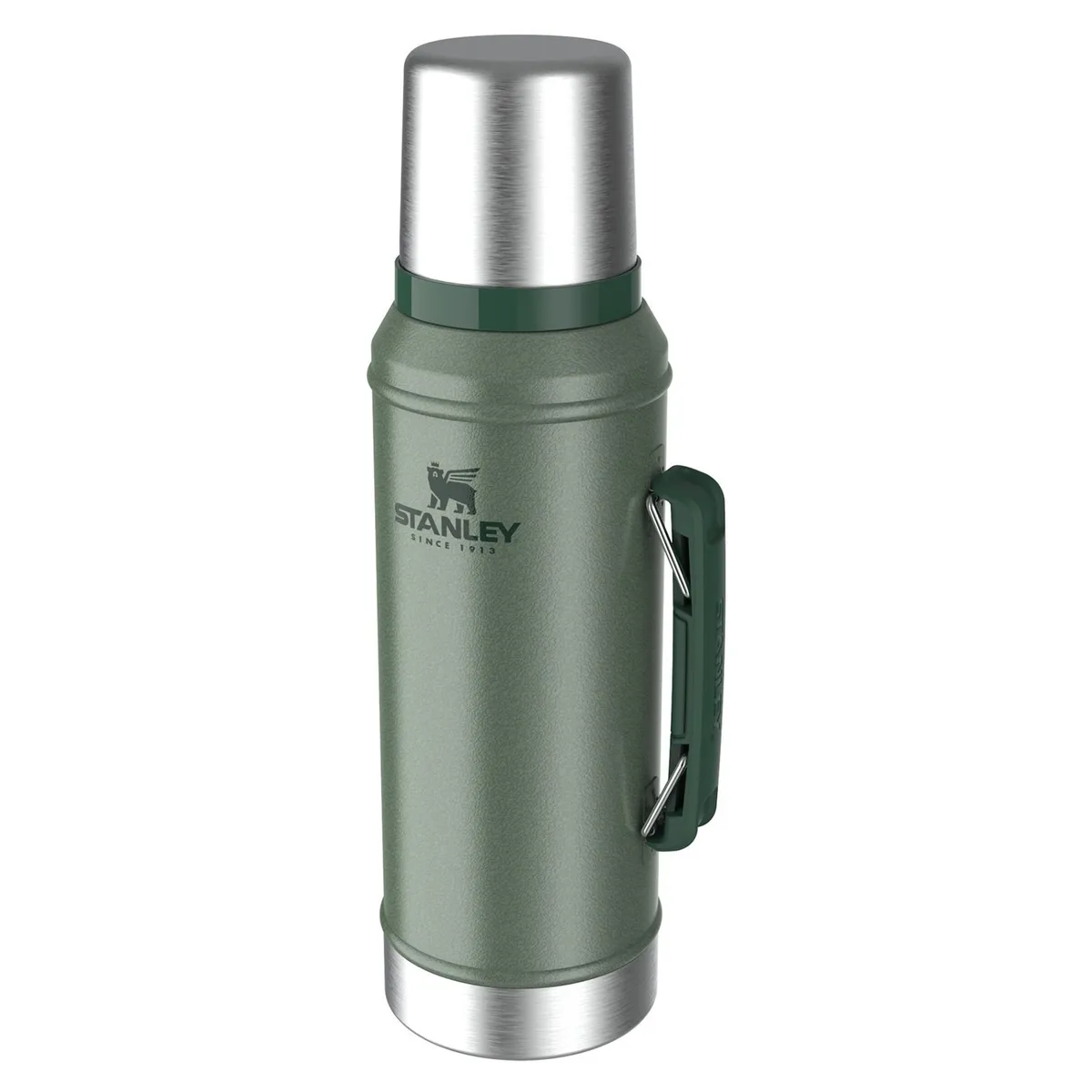 STANLEY - Termo Líquido Verde Acero Inoxible 950 Ml Classic Stanley